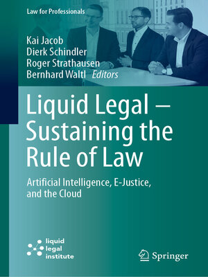 cover image of Liquid Legal – Sustaining the Rule of Law